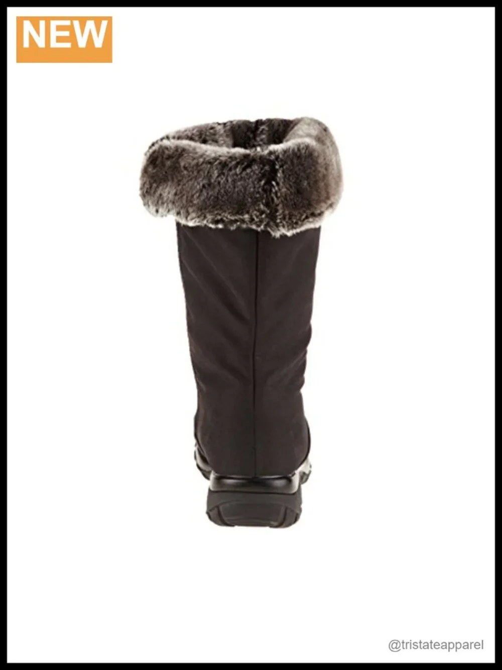 Waterproof Insulated Mid-Calf Snow Boots Foldable Calf High Zip